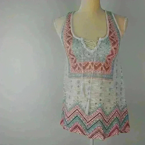 ALMOST FAMOUS  SLEEVELESS TANK TOP SZ Small - Picture 1 of 6